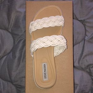 Off White Steve Madden Sandals